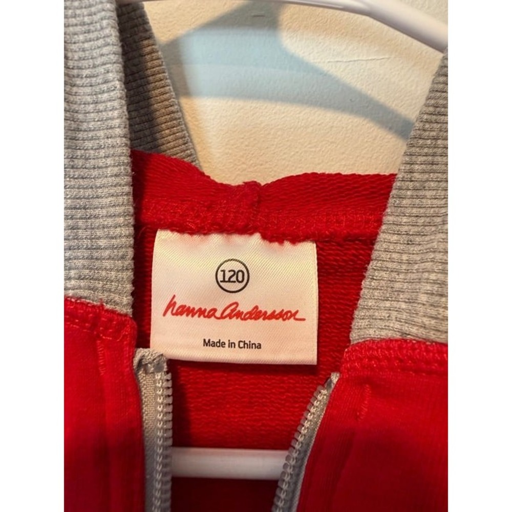 Hanna Andersson Zip Up Hoodie 6-7 120cm  "Survivor Jacket" - Picture 2 of 4